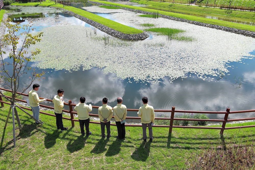 수자원공사 윤석대 사장, 대청댐 녹조 대응 현장점검 이미지[3]