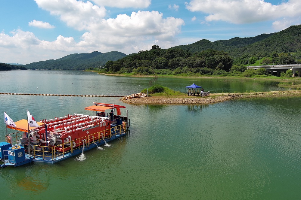 수자원공사 윤석대 사장, 대청댐 녹조 대응 현장점검 이미지[2]