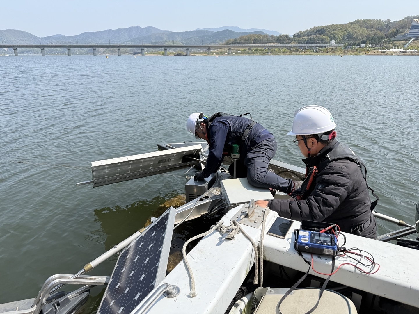 한국수자원공사, 선제적 녹조 대응을 위해 오염원 점검 및 물환경 설비 일제 점검실시 이미지[1]