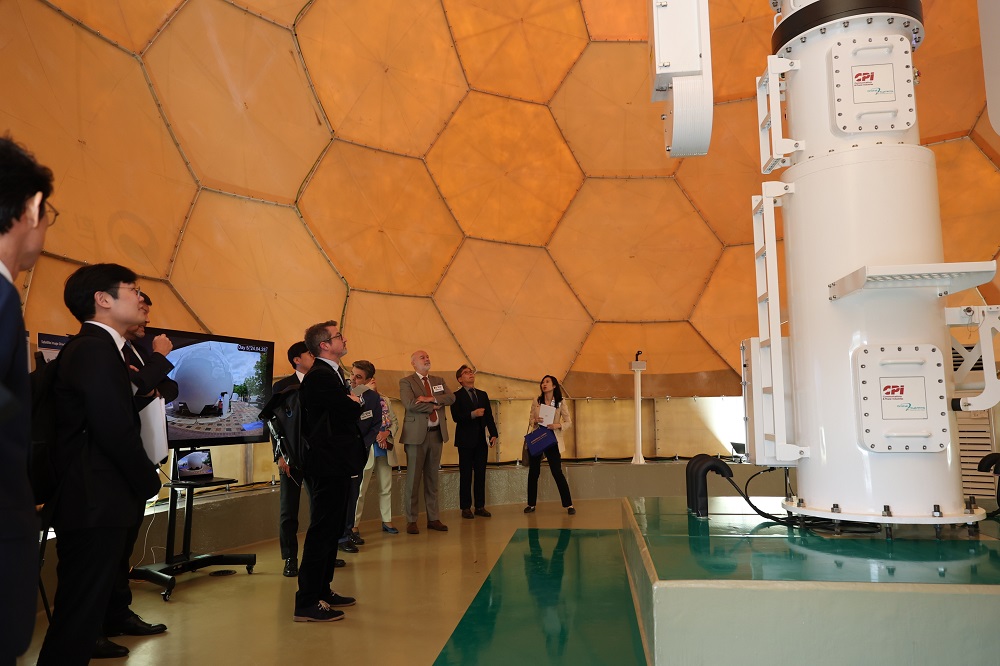 한국수자원공사 찾은 주한 EU 및 회원국 대사 대표단 