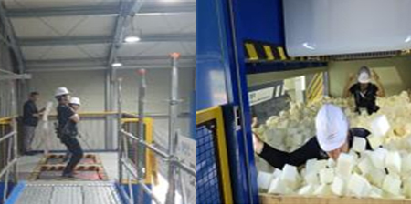 개구부 추락 체험교육